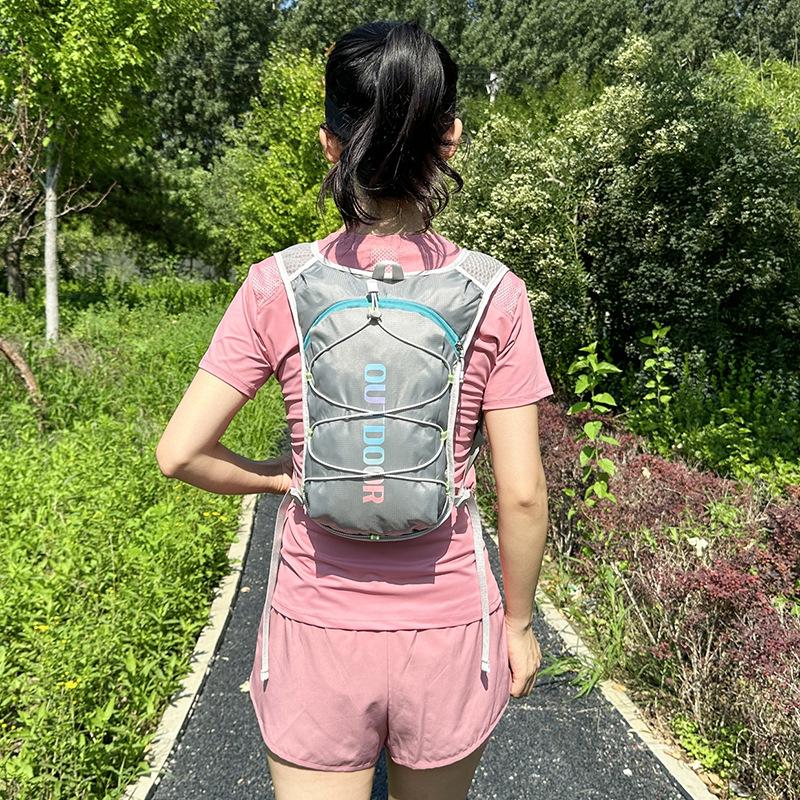 Outdoor Trail Running Backpack Ultralight Women Men Running Race Hydration Vest Marathon Bicycle Bag For Marathon Cycling Hiking