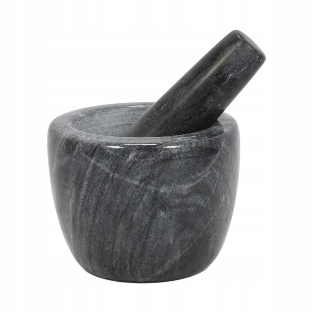 Marble Mortar for Grinding Spices, 1 Piece