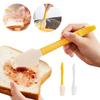 Espátula de Silicona para Mantequilla Untador de Mermelada para Desayuno Untar Pan Utensilios de Cocina Sin BPA Resistente al Calor Antiadherente Espátula para Hornear