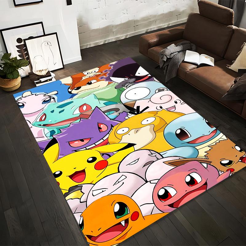 

Colorful Cartoon Character Printed Carpet for Kids Room and Living Room Suitable for use as an anti-slip for living room bedroom sofas 40x60cm( 15x23in )