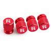 4pcs Colorful Car Tire Hexagonal Valve Nozzle Cap Stainless Steel for Nissan GTR Skyline Almera Qashqai Note Tiida Teana Xtrail