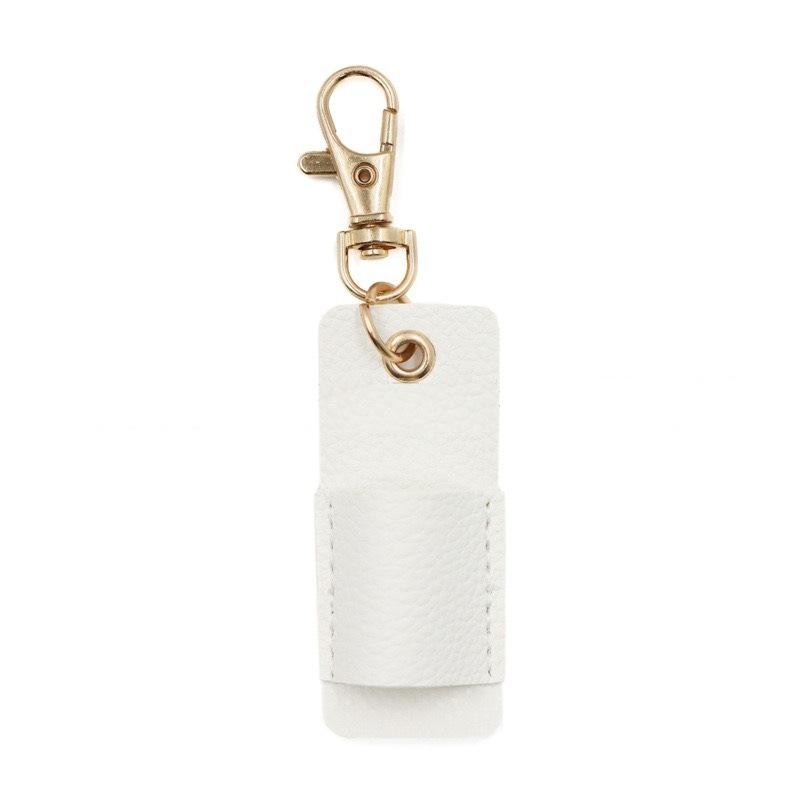 Neck Nurse Pen Clip Portable Keychain Compact Leather Pen Holder Office Pen Storage Clip