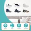 6 Pack Schwimmende Schuh Regale, Transparente Acryl Schuh Regale Montiert ein der Wand, für die Anzeige Von SammlerstüCken für Schuhe und Sneaker