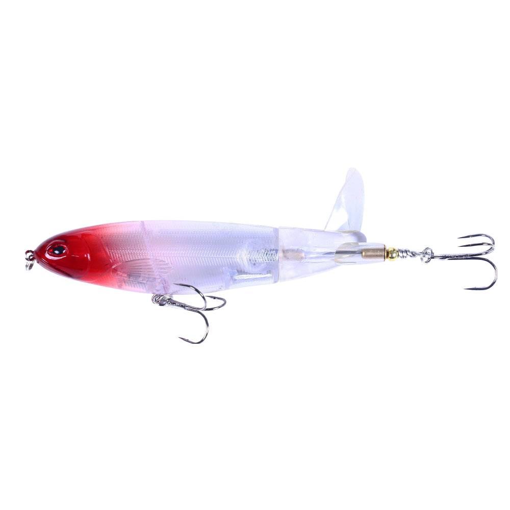 11cm13gFloating Pencil Propeller Simulation Lure Bait Surface Drag Tractor Bait Bass Pike Special Kill