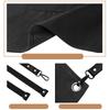 Tablier de travail de menuiserie, tablier de chef à dos croisé, tablier multifonction en toile de coton pour hommes et femmes, tabliers à outils réglables pour la cuisine, le barbecue, l'artiste