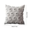 Halloween Ghost Pumpkin Pillowcase Washable Soft Pillow Case Comfortable Throw Pillow Cover for Couch Sofa Bedroom Home Decor