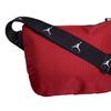 Flightman Logo Zipper Coated Canvas Waist Bag Chest Bag Shoulder Crossbody Bag Regular Unisex Bags Red 9A0329-R78