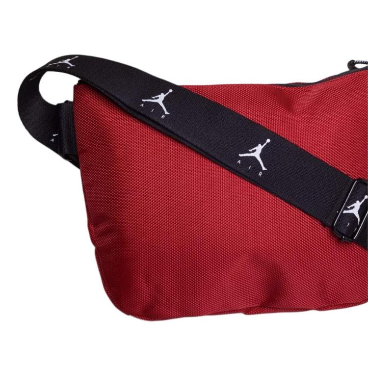 New Jordan Coated Canvas Fanny Pack Sling Bag Shoulder Bag Crossbody Bag Regular Unisex Red 9A0329-R78