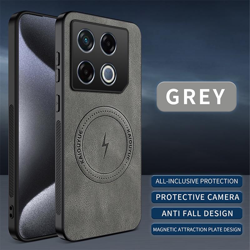 Infinix GT20Pro 5G Nappa Leather Lens Protector Magsafe Case