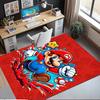 Mario Printed Carpet Rug for Office Chair Living Room Bedroom Kitchen Room Decor Gifts