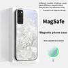 A twinkling little pearl For Samsung S25 S25 Edge S25Ultra S8 9 10 20 S21 Pro 22 Plus S23 FE S24 Ultra Magsafe Glass Phone Case