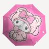 1pc My Melody Automatic Opening/Closing Umbrella with Foldable Design, Iron Frame Outdoor Umbrella for Festivals, Travel, Daily Use, Gift for Fans.Q01