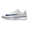 Nike Court Air Zoom Vapor Pro 3 Premium HC Branco Azul Marinho Meia-Noite Tênis Femininos IB3973-100