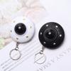 Portachiavi Ornamento UFO Carino Mini Modello Astronave Ciondolo Portachiavi con Luce LED