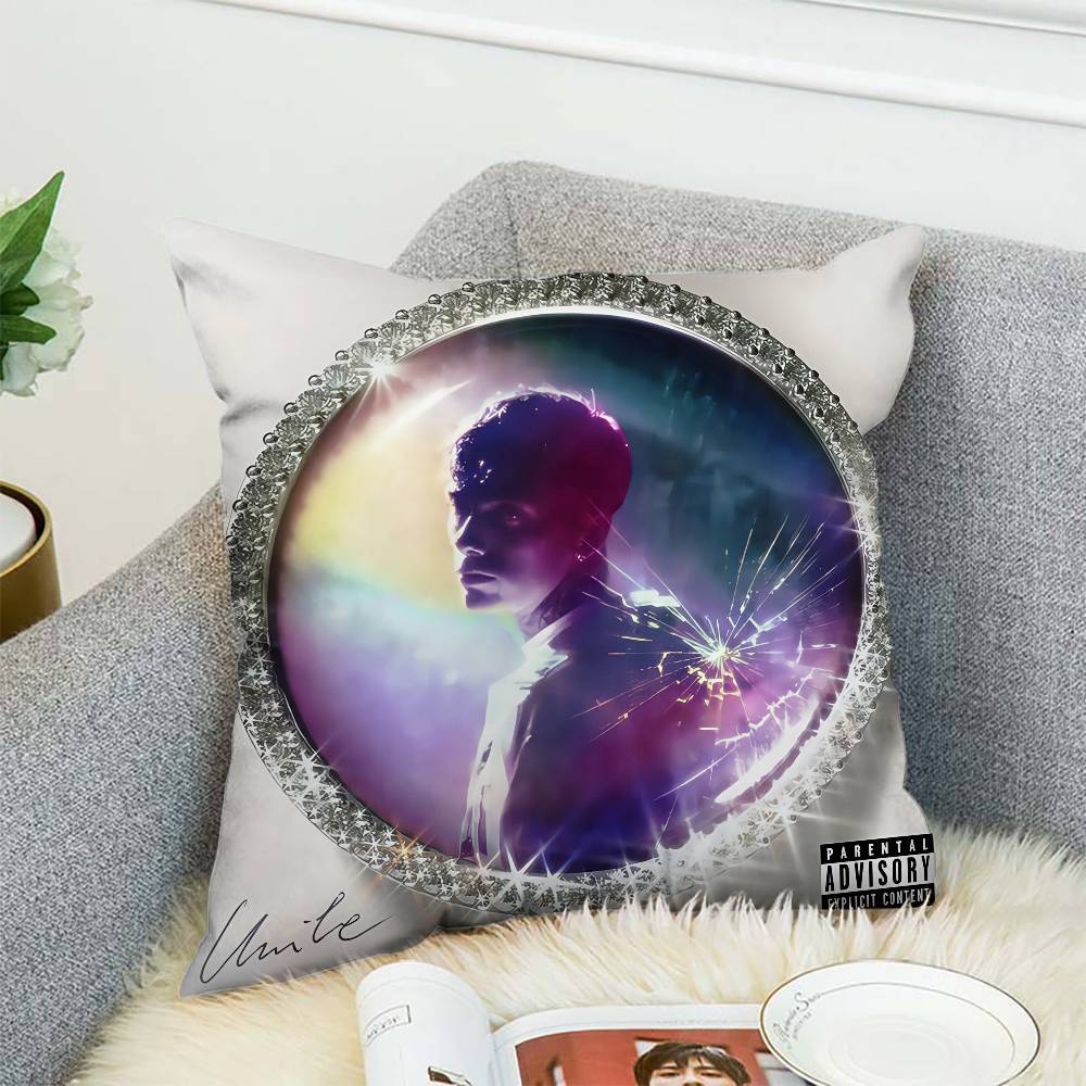 T-Tony B-Boy Pillow Case Album Case Sofa Decorative Home Double-sided Printing Short Plush Cute Cushion Cover