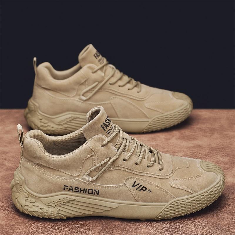 Mode Casual Sneakers Loafers Plattform Sportskor Casual Skor Ankelstövlar Herr Sneakers Sport- och Fritidsstövlar Vinter Herr Rund Tå