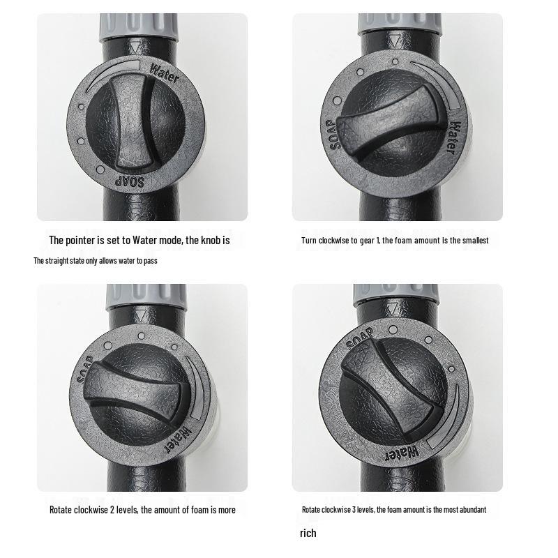 Superstark Explosionsgeschützt Einziehbarer Wasserschlauch mit Hochdruck-Spritzpistole für Autowäsche & Gartenarbeit