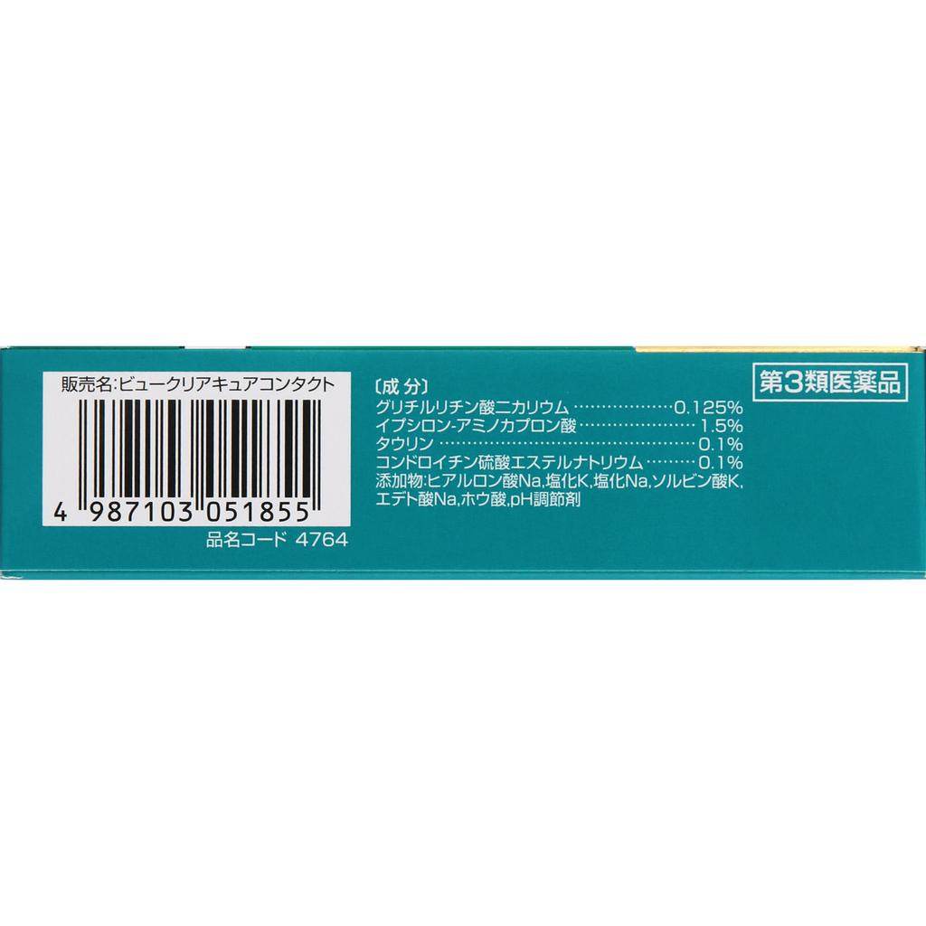 Zeria Viewclear Cure Contact 12ml Eye Wash Eye Wash Efficacy: Prevention of eye diseases (after swimming, when dust or sweat enters the eyes, etc.), i