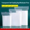 Baishengnu Thickened Transparent PE Resealable Bags