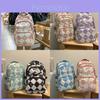 Stylish And Spacious Unisex Backpack For School Travel With Geometric Patterns And Durable Nylon Material