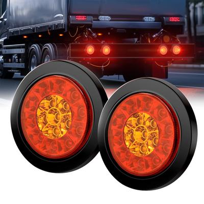 Ygmylandbb LED LKW Rückleuchte Anhänger Rücklicht 24V Doppelte Verwendung Brems-/Fahr-/Blinker