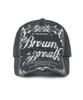 BROWNBREATH Visor Artwork Washing Cap - Charcoal