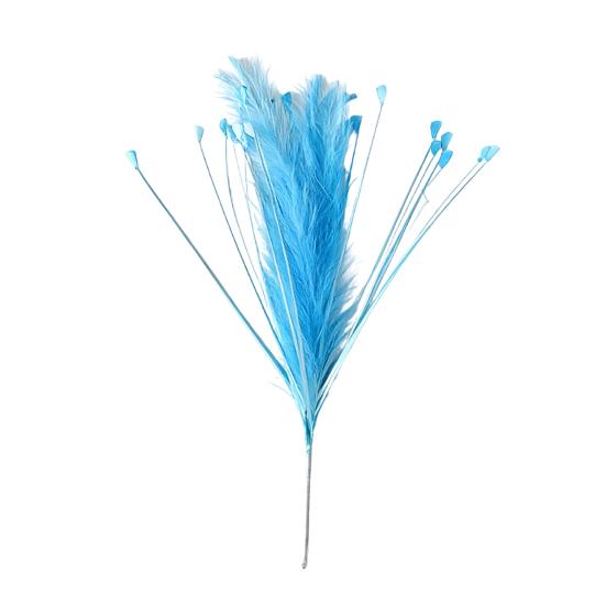Yousheng Colorful Faux Pampas Grass Fluffy Artificial Bulrush Fake Tall Reed Stems Vase Filler for Living Room Wedding Boho Floral