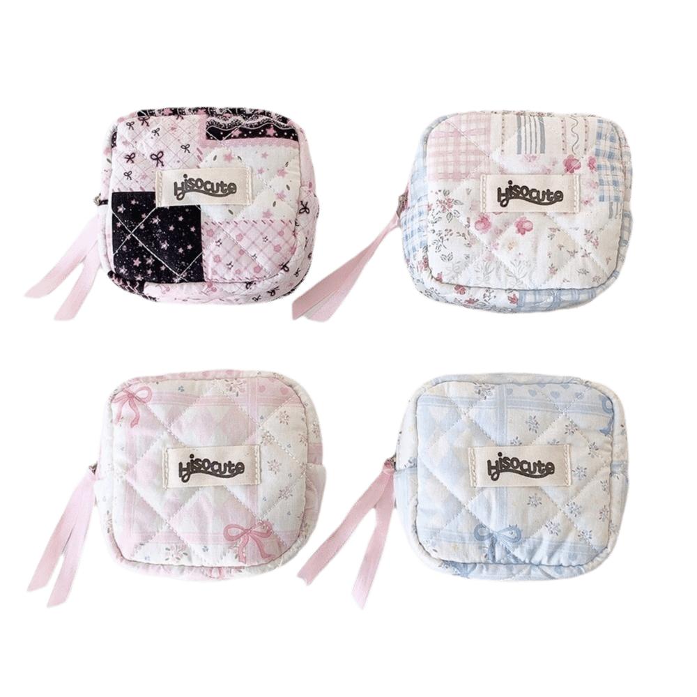 Multipurpose Sanitary Pads Bag Data Cables Organizer Small Item Bag Creative Cosmetic Bag