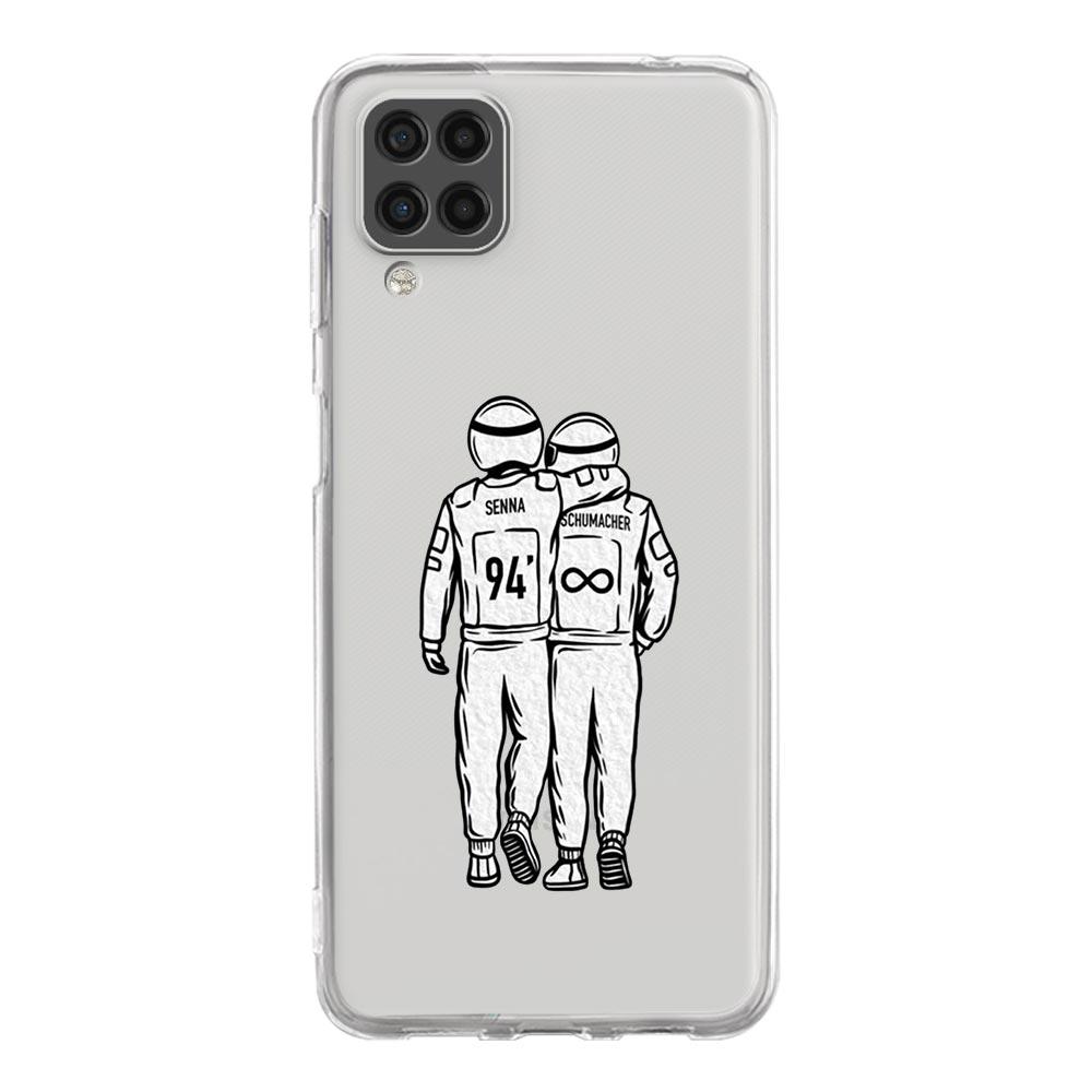 Phone Case For Samsung A13 A33 A35 A55 A73 A53 A23 A51 A71 A21S A12 A31 A41 A05s A03S A15 A25 A32 5G Clear Cover F1 Number 33