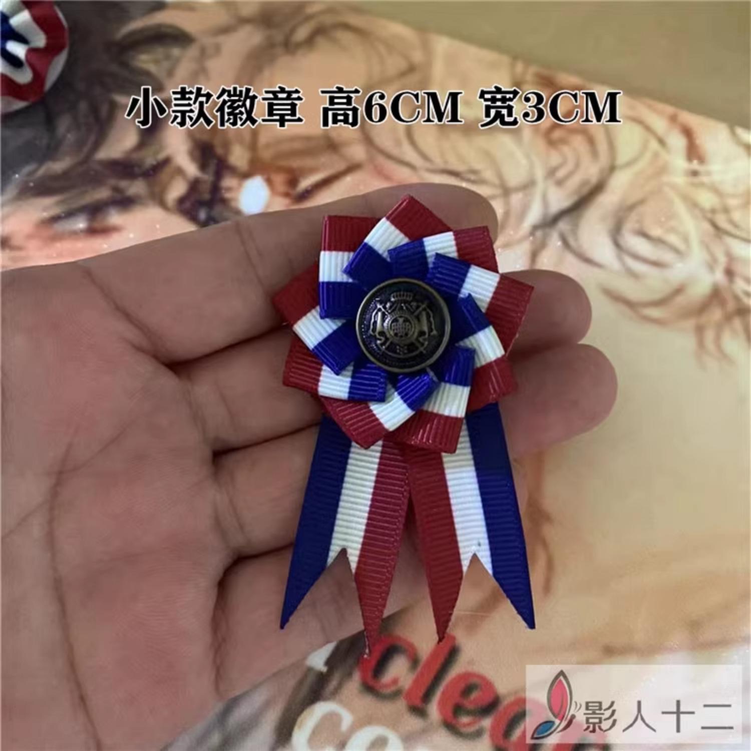 

Трехцветный Les Miserables Musical Французская революция Наполеоновские войны Assassin s Creed Медаль ручной работы Badge