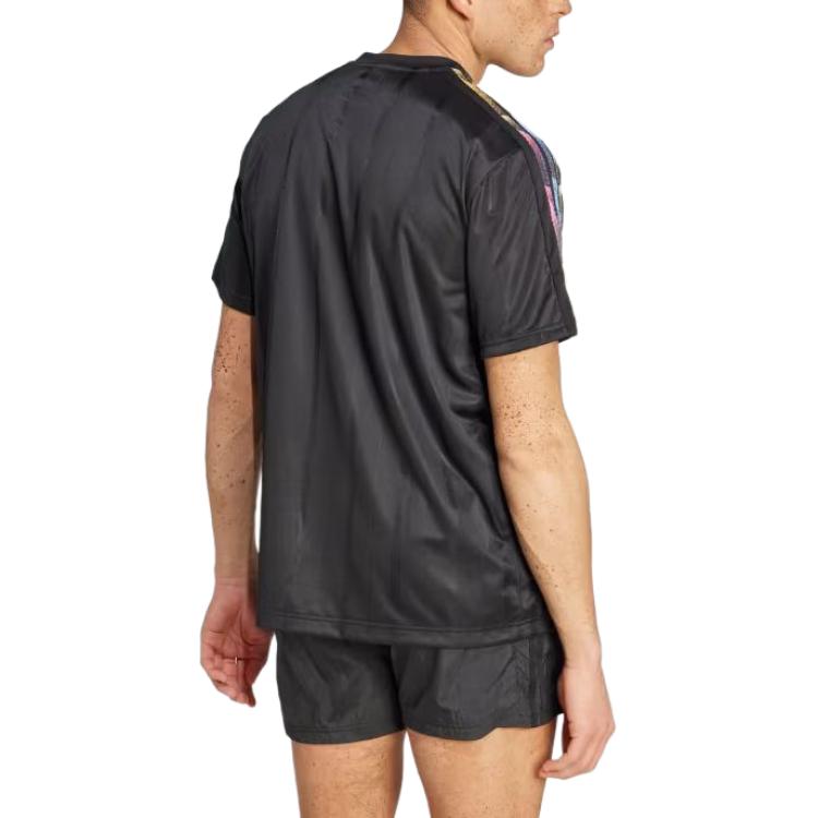adidas Tiro Tee Black Men Streetwear IP3786