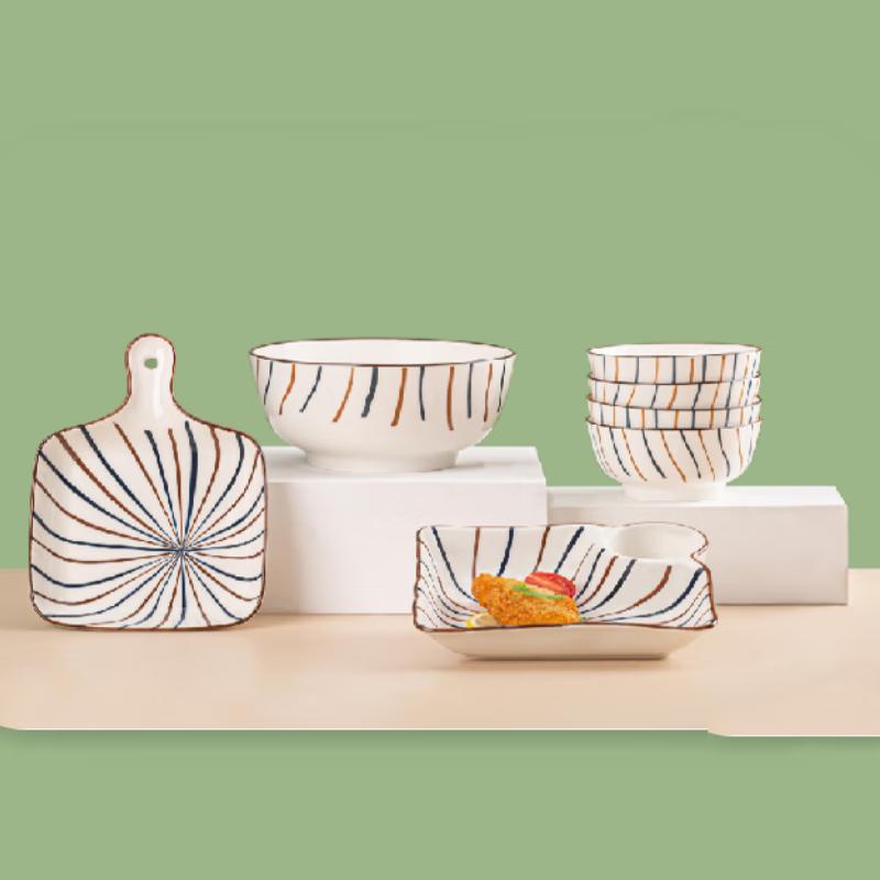 COMATE Nordic Ceramic Dinnerware Gift Sets