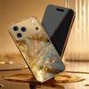 Electroplated Glass Phone Case, Suitable for Iphone 17, 16, 15, 14, 13, 12, 11pm Pro Plus and Other Phone Models.