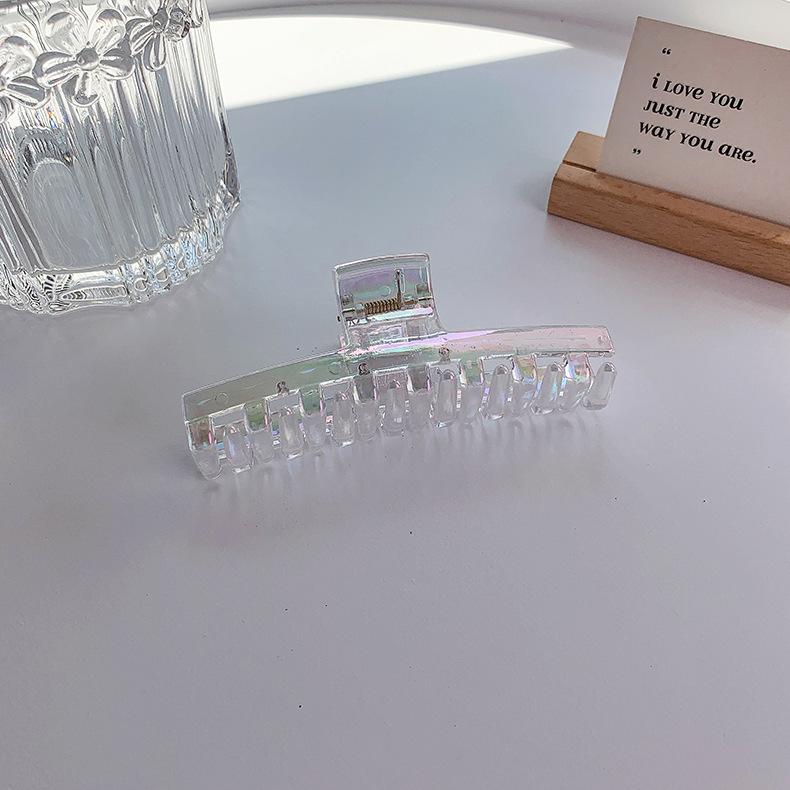 Nuova Pinza Artiglio Dolce Colore Sirena Grande Dimensioni Trucco Styling Capelli Fermagli per Donne Pinza Capelli Artiglio Granchio Accessori Capelli