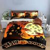 Moon, haunted house, bats. Bedding sets Duvet cover sets Duvet covers Pillowcases(1*Duvet Cover 2*Pillowcases without duvet insert)