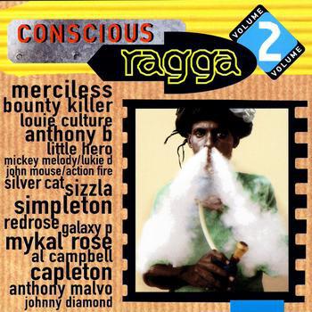 LP Record VARIOUS - Conscious Ragga Volume 2 GREL225 Greensleeves Re 1996 UK Reggae, Ska & Dub Used