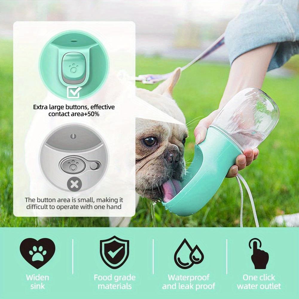 1PCS Pet Water Mug Cat Dog Pet Out Drinking Cup Portable Water Bottle Pet Walking Kettle Pet Carrying Cup Pet Supplies