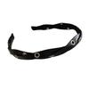 Spa Headband Twisted Leather Hairband Woman Makeup PU Leather Rock Headband