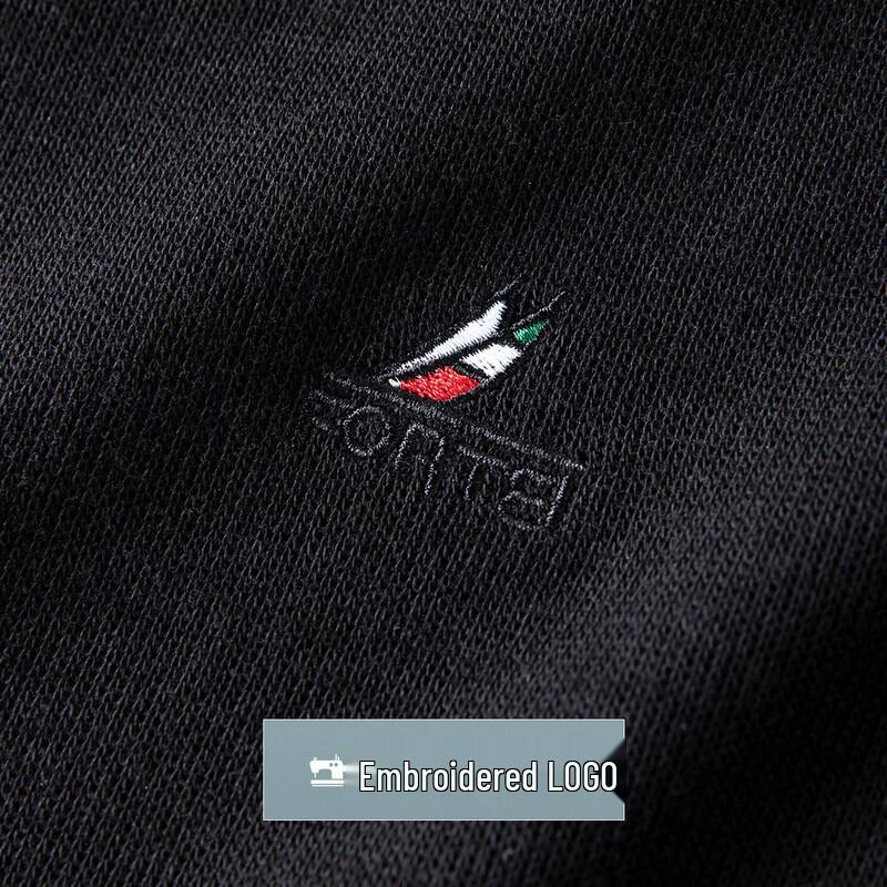 FORTEI Men's Faux Two-Piece Warm Sweatshirt