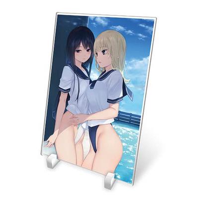 Kadokawa Coffee Aristocrat Original Illustration Acrylic Stand H20 X W14cm Made of W Suede Approx.