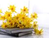 1PCS 5 Heads Artificial  Fake Flowers Small Daisy Wedding Bouquet Party Home Decor