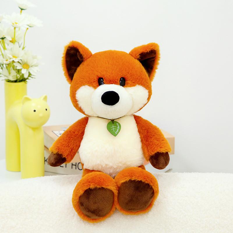 Fox Cute Cartoon Elephant Panda Plush Stuffed Toy Pillow For Gift Children Fox