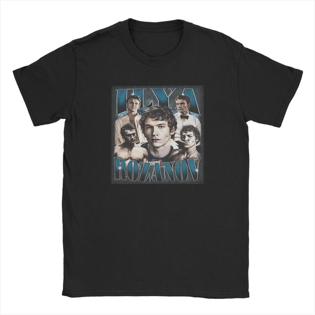 SShane HHollander IIlya RRozanov TShirts Unisex Vintage Pure Cotton Tees Crewneck Short Sleeve T Shirt Party Clothes