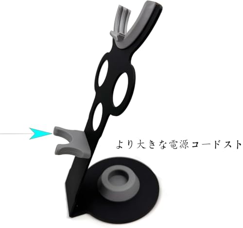 YUET Hair Dryer Holder Stand for Supersonic Hair Dryers, AirWrap Hair Dryers, Aluminum Alloy Stand, Power Plug Holder, Bathroom Organizer, Care Tool,