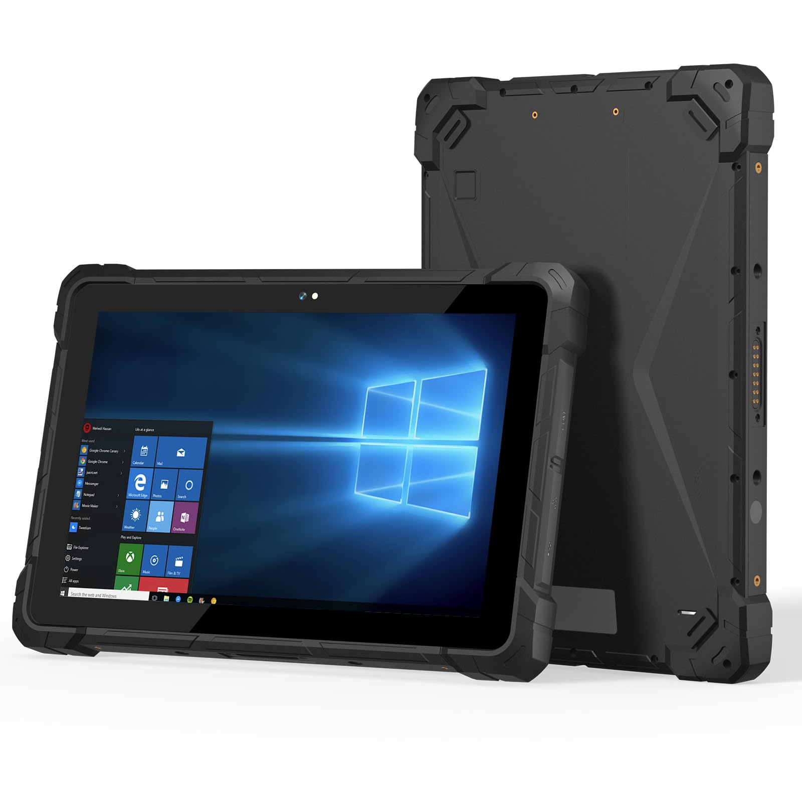

Tablet PC for Field Windows 11 Celeron 4GB 64GB RJ45 Wired Micro HD RS232 IP67 and Shockproof 10.1 Use, Pro, N4100, RAM, RAM, 2.4G+5G Wi-Fi, BT4.2,