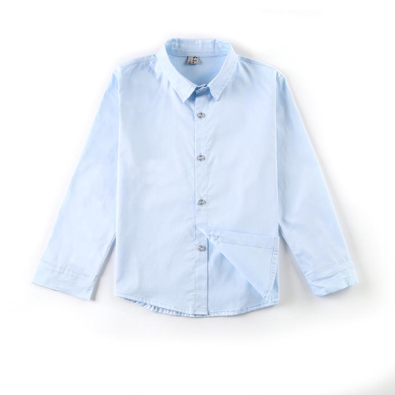 

Boys Plus Size White Long Sleeve Fleece-Lined School Shirt 160 cm