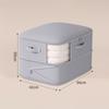 Compression Dustproof Organizer Storage Bag Large Capacity Moisture-proof Clothes Quilt Moving Bag Self Compression Organizer