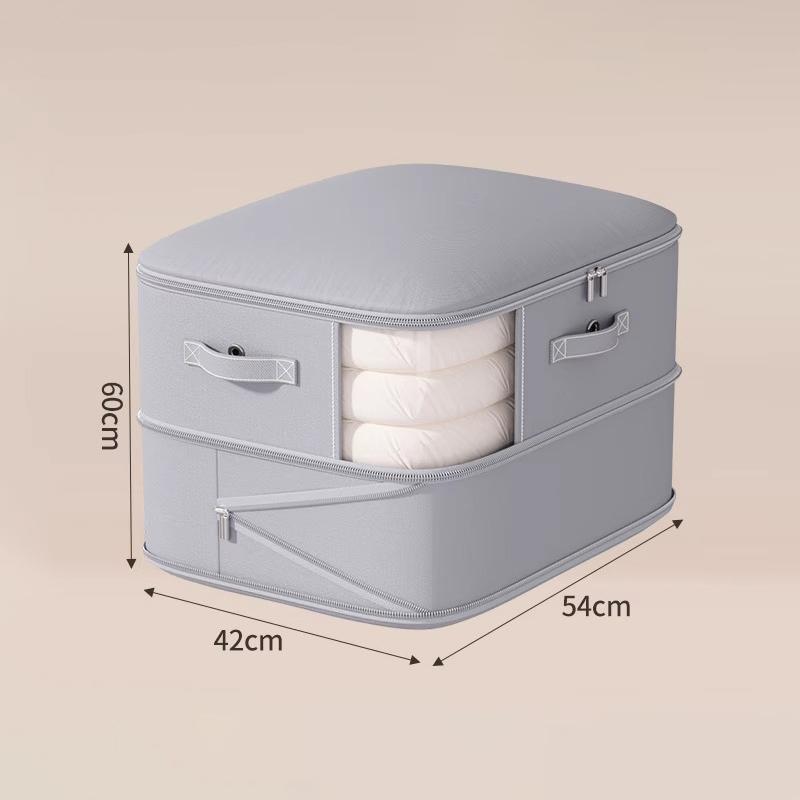 Compression Dustproof Organizer Storage Bag Large Capacity Moisture-proof Clothes Quilt Moving Bag Self Compression Organizer