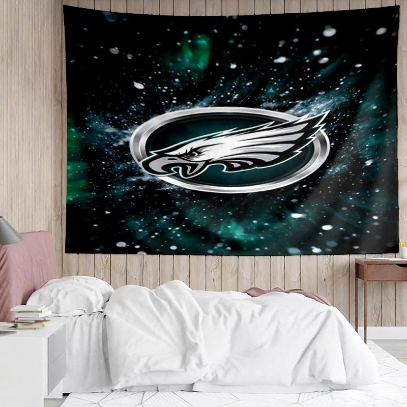 Philadelphia Eagles Tapestry Accessories Playroom Tapestry, for Bedroom,Livingroom, dormitory Room Wall Decor Fan Birthday Gifts