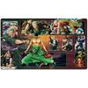 One Piece OPCG Playmat  Luffy Zoro Nico Robin Design Anime TCG Table Mat for Card Games Battle Protection Holiday Gift